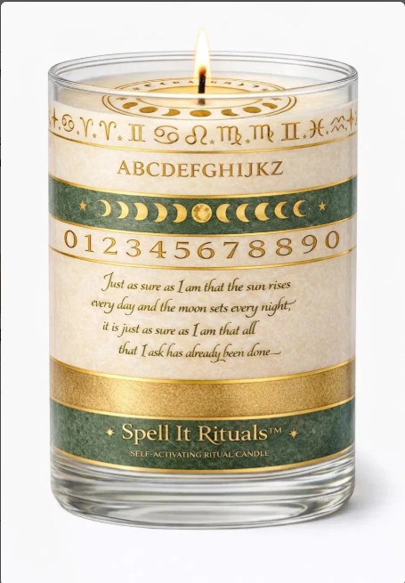 Money Manifestation candle